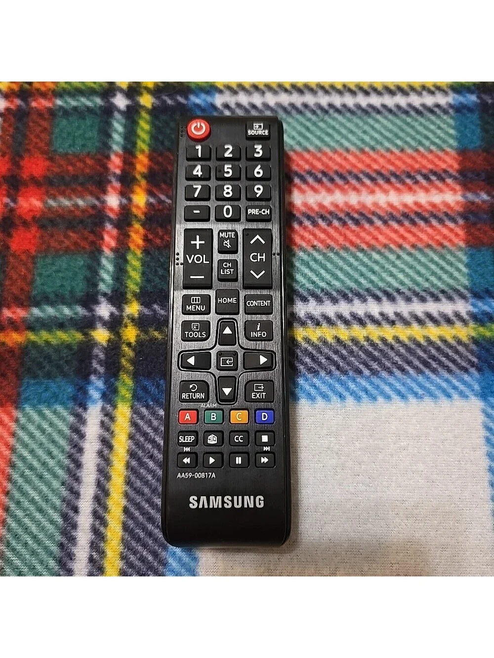 Used OEM Original Samsung	AA59-00817A For HG26NA470P TV Remote Control